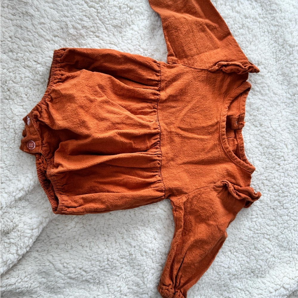 Orange Kids Bottoms